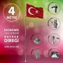 4 Metre Paslanmaz Krom Ekonomik Bayrak Direği 4 Metre Paslanmaz Krom Ekonomik Bayrak Direği