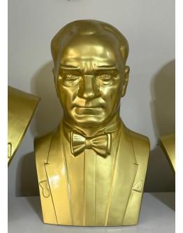 Atatürk Büstü Alüminyum 80 cm