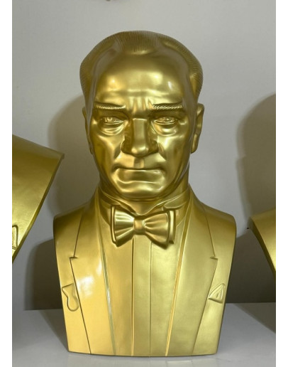 Atatürk Büstü Alüminyum 80 cm Atatürk Büstü Alüminyum 80 cm