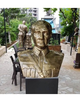 Mareşal Atatürk Büstü 70 cm Poliüretan Kırılmaz
